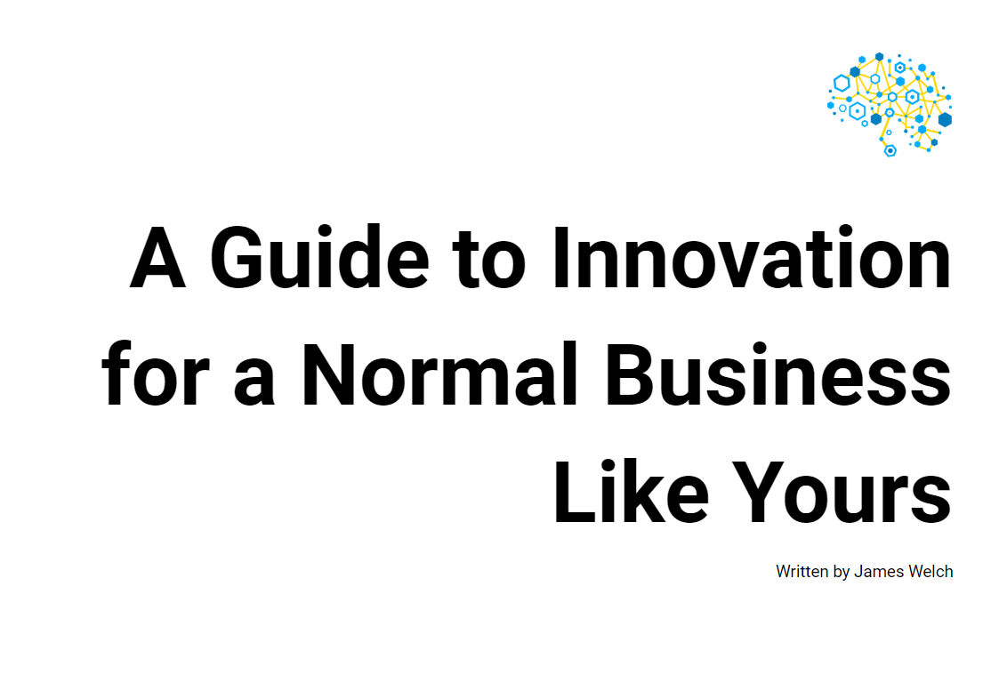 Innovation for Small Businesses cover.